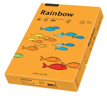 Kopieringspapper Rainbow orange A4 160g 250 st / förpackning