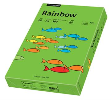 Kopieringspapper Rainbow intensive green A4 160g 250 st / förpackning