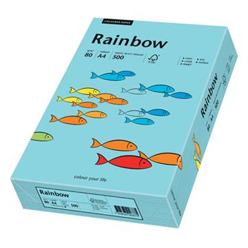Kopieringspapper Rainbow medium blue A4 80g 500 st / förpackning