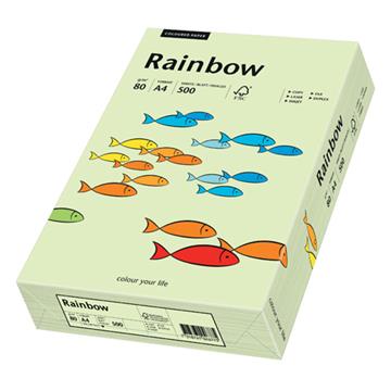 Kopieringspapper Rainbow light green A4 80g 500 st / förpackning
