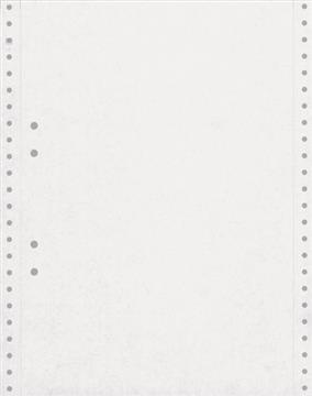 Datapapper 210x12'' 70 gr hålat 2500/krt 2500 st / förpackning