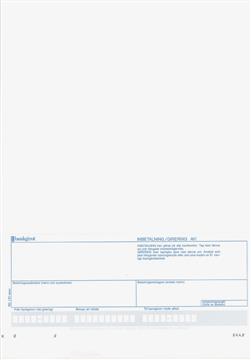 Blankett Laser otryckt+4 bg 900 st / förpackning