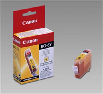 Bläckpatron Canon BCI-6Y 4708A002 gul