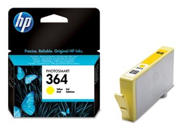 Bläckpatron HP 364 CB320EE gul