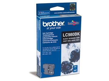 Bläckpatron Brother LC980BK svart