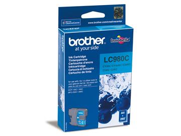 Bläckpatron Brother LC980C cyan