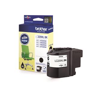 Bläckpatron Brother LC229XLBK svart