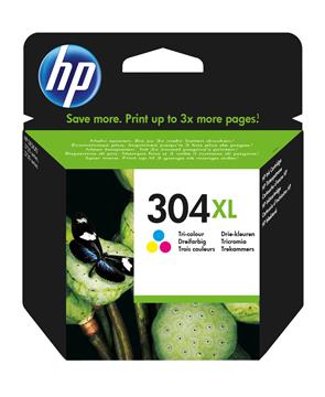 Bläckpatron HP 304XL 3-färg 1 / ST