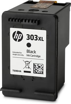 Bläckpatron HP 303XL 600sid T6N04AE svart