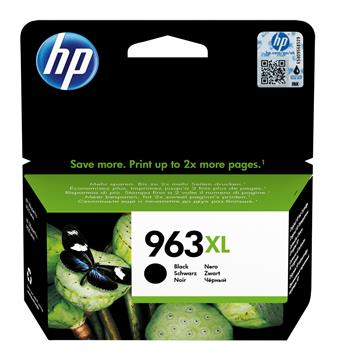 Bläckpatron HP No 963XL 2000sid 3JA30AE svart