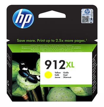 Bläckpatron HP 912XL 825sid 3YL83AE gul