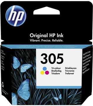 Bläckpatron HP 305 100sid cyan/magenta/gul