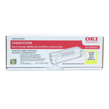 Lasertoner OKI 43324421 gul