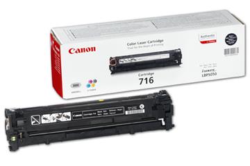 Lasertoner Canon 716BK LBP-5050 1980B002 svart