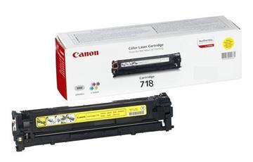 Lasertoner Canon 718Y 2659B002 gul