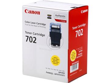 Lasertoner Canon 702Y 9642A004 gul