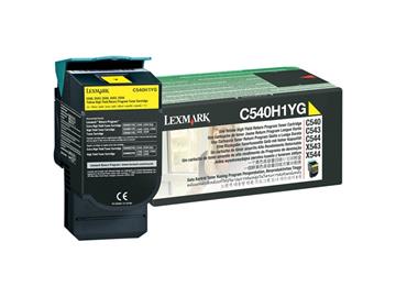 Lasertoner Lexmark 2000sid C540H1YG gul