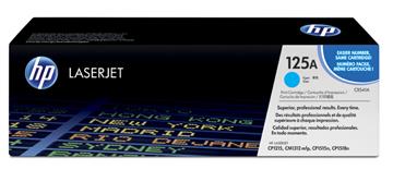 Lasertoner HP 125A CB541A cyan