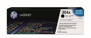 Lasertoner HP 304A 3500sid CC530A svart