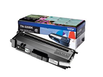 Lasertoner Brother TN320BK svart 1 / ST