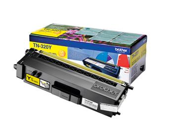Lasertoner Brother TN320Y gul 1 / ST