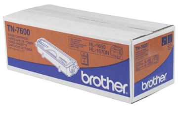 Lasertoner Brother Hl1650/1670 6500sid TN7600 svart