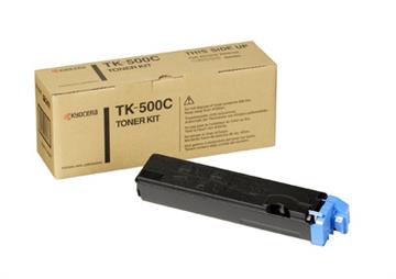 Lasertoner Kyocera TK500C cyan