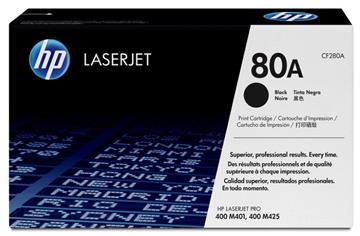 Lasertoner HP 80A CF280A svart