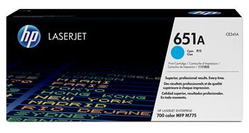 Lasertoner HP 651A CE341A cyan
