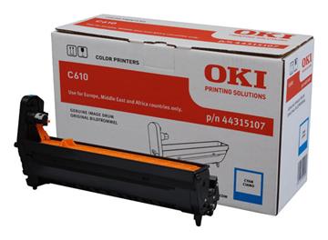 Trumma OKI C610 20000 sidor 44315107 cyan