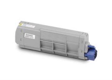 Lasertoner OKI C610 6000 sidor 44315305 gul