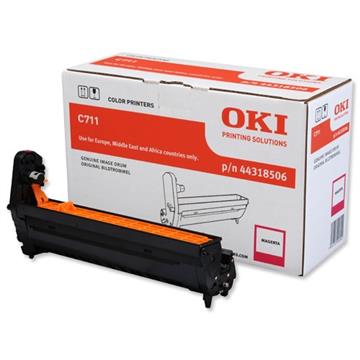 Trumma OKI C711 20000 sidor 44318506 magenta