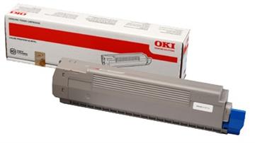 Lasertoner OKI C801 7300 sidor 44643001 gul 1 / ST