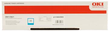 Lasertoner OKI C801 7300 sidor 44643003 cyan 1 / ST