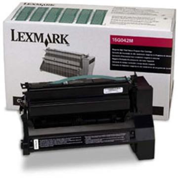 Lasertoner Lexmark 15000sid 15G042M magenta