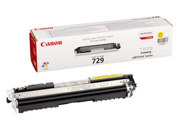 Lasertoner Canon CRG729 4367B002 gul