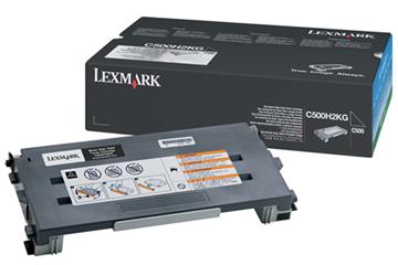 Lasertoner Lexmark 5000sid C500H2KG svart