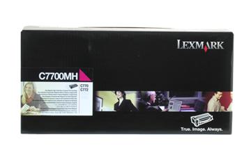 Lasertoner Lexmark 10000sid C7700MH magenta