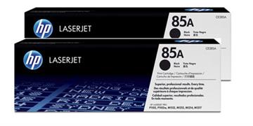 Lasertoner HP 285A 2-pack CE285AD svart