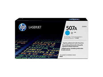 Lasertoner HP 507A 6000sid CE401A cyan