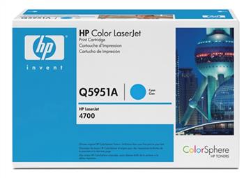 Lasertoner HP 51A Q5951A cyan