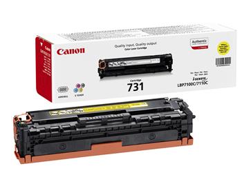 Lasertoner Canon CRG731 6269B002 gul