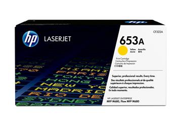 Lasertoner HP 653A CF322AC gul