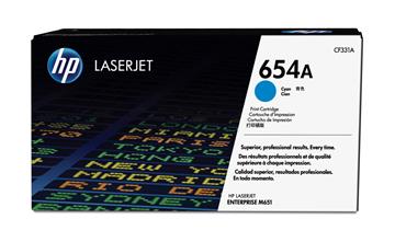 Lasertoner HP 654A CF331A cyan