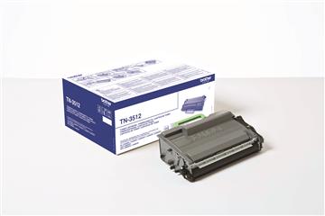 Lasertoner Brother 12000sid TN3512 svart