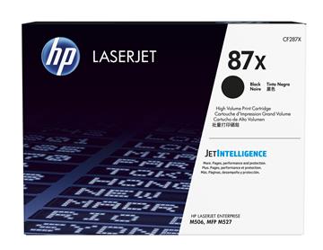 Lasertoner HP high capacity CF287X svart