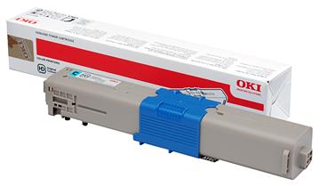 Lasertoner OKI C332/MC363 3000 sid cyan