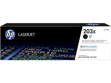 Lasertoner HP 203X 3200sid CF540X svart