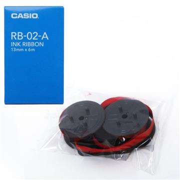 Färband Casio RB-02 svart/röd