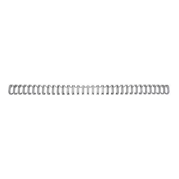 Wirespiral GBC WireBind 3:1 6mm svart A4 100 / FP